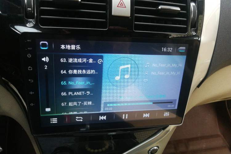 Used Great Wall C30 New Energy 2017 EV Luxury Model Audio And AC Panel