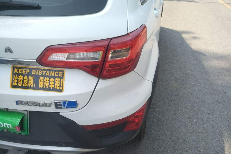 Used BAIC New Energy EX 2016 EX200 Cool Edition Right Rear Taillight