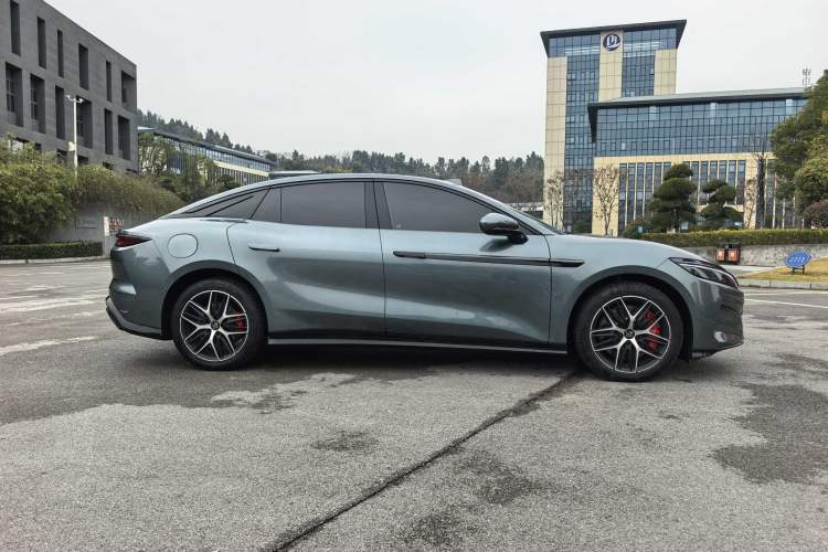 Used BYD Han L 2025 DM-p Four-Wheel-Drive LiDAR Flagship Model
