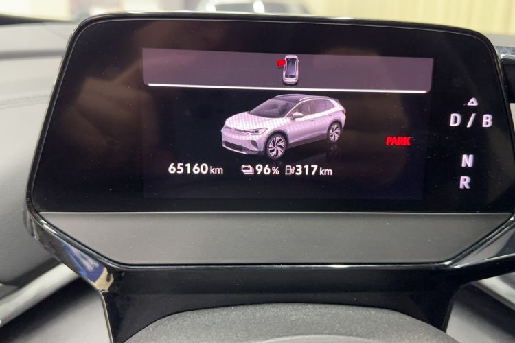 Used Volkswagen ID.4 CROZZ 2022 Pure Edition Limited Edition Odometer Close Up
