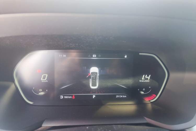 Used MG 5 2022 180 DVVT CVT Youth Luxury Edition Odometer Close Up