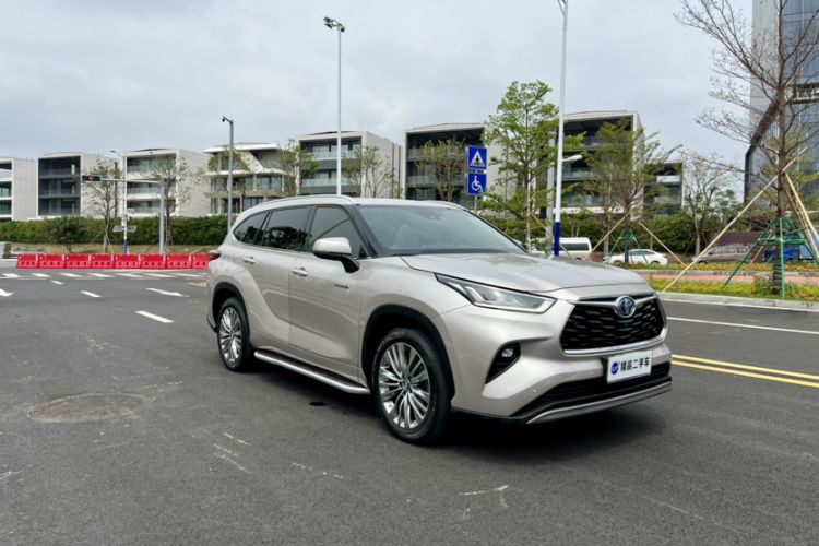 Used Toyota Highlander 2022 Dual-Engine 2.5L Four-Wheel Drive Supreme Edition 7-Seater Exterior 11