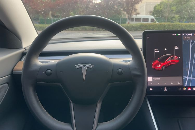 Used Tesla Model 3 2020 Refreshed Version Long-Range Rear-Wheel Drive Steering Wheel