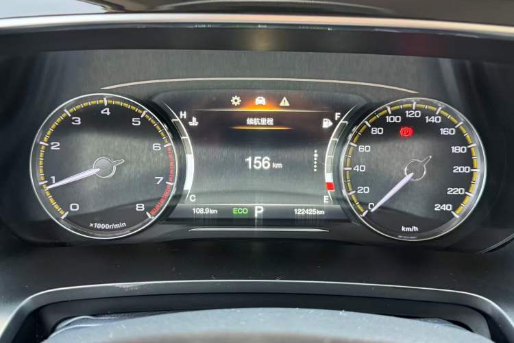 Used GAC Trumpchi M8 2023 Lingxiu Series 390T Luxury Edition Odometer Close Up