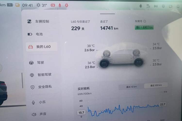 Used ONVO L60 2024 60 kWh Rear-Drive Version
