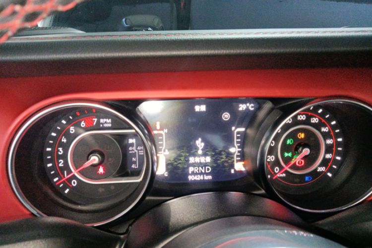 Used Jeep Wrangler 2019 2.0T Rubicon Four-Door Version China VI Emission Standard