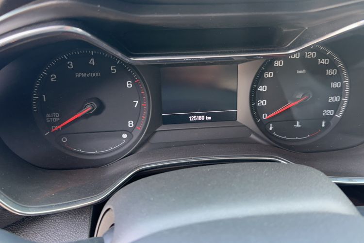 Used Chevrolet Trailblazer 2019 435T Redline CVT Two-Wheel Drive Chirui Version China VI Standard Odometer Close Up