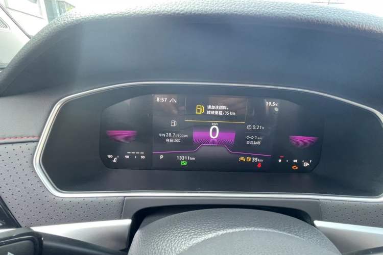 Used Volkswagen Lavida 2024 300TSI DSG Starry Sky Deluxe Edition Odometer Close Up