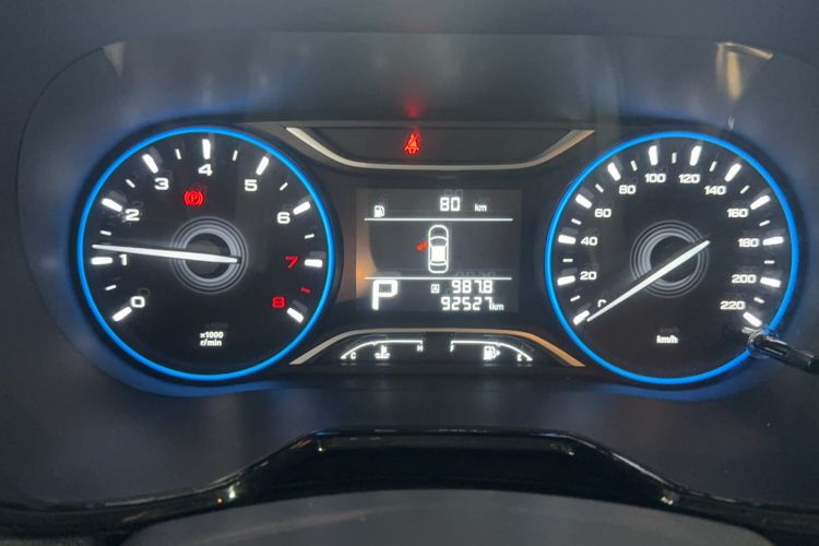 Used GAC Trumpchi GS4 2019 270T Automatic Two-Wheel Drive Elite Edition Odometer Close Up