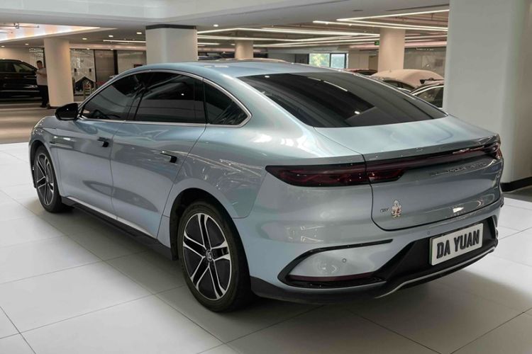 Used BYD Han 2023 EV Champion Edition 605KM Front-Drive Premium Model
