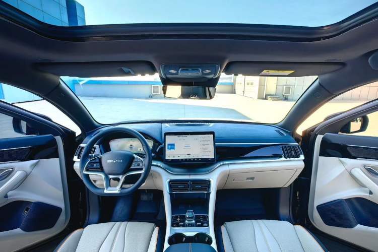 Used BYD Song PLUS New Energy 2023 Champion Edition DM-i 150KM Flagship PLUS Interior 3