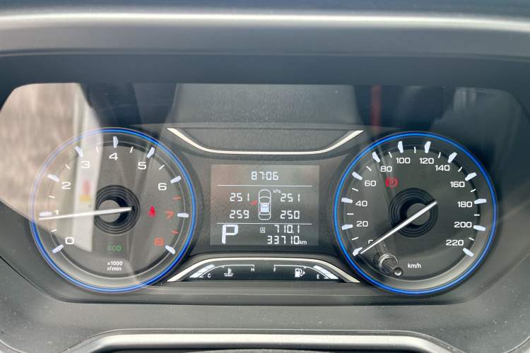 Used GAC Trumpchi GS4 2020 270T Automatic Elite Tech Edition Odometer Close Up