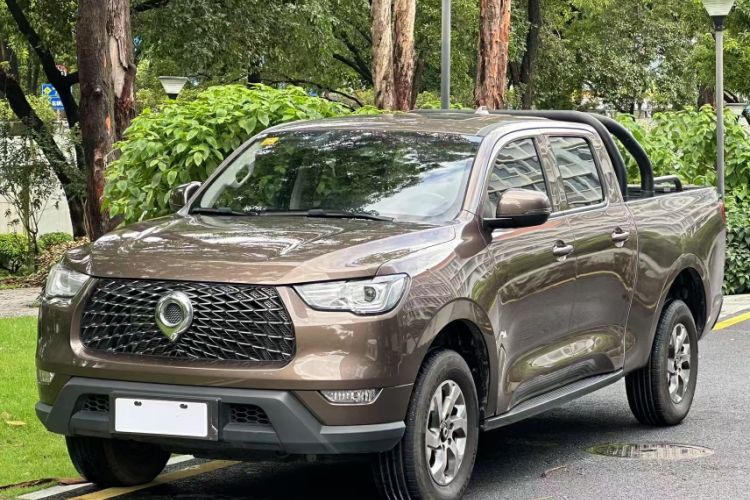 Used Great Wall Poer 2021 2.0T Commercial Version Automatic Diesel 4x4 Navigation-Ready Long-Box GW4D20M