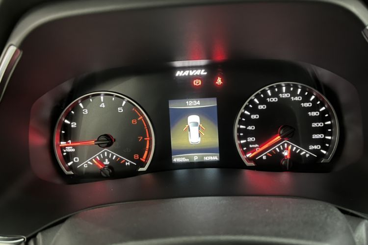 Used Haval H6 2023 National Trend Edition 1.5T Automatic Urban Version Odometer Close Up