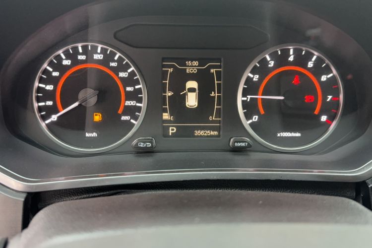 Used Chery Tiggo 3X 2021 PLUS 1.5L CVT Thrilling Red Date Edition Odometer Close Up