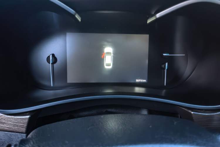 Used BAIC Senova D50 2019 1.5L Manual Prestige Edition China VI Odometer Close Up