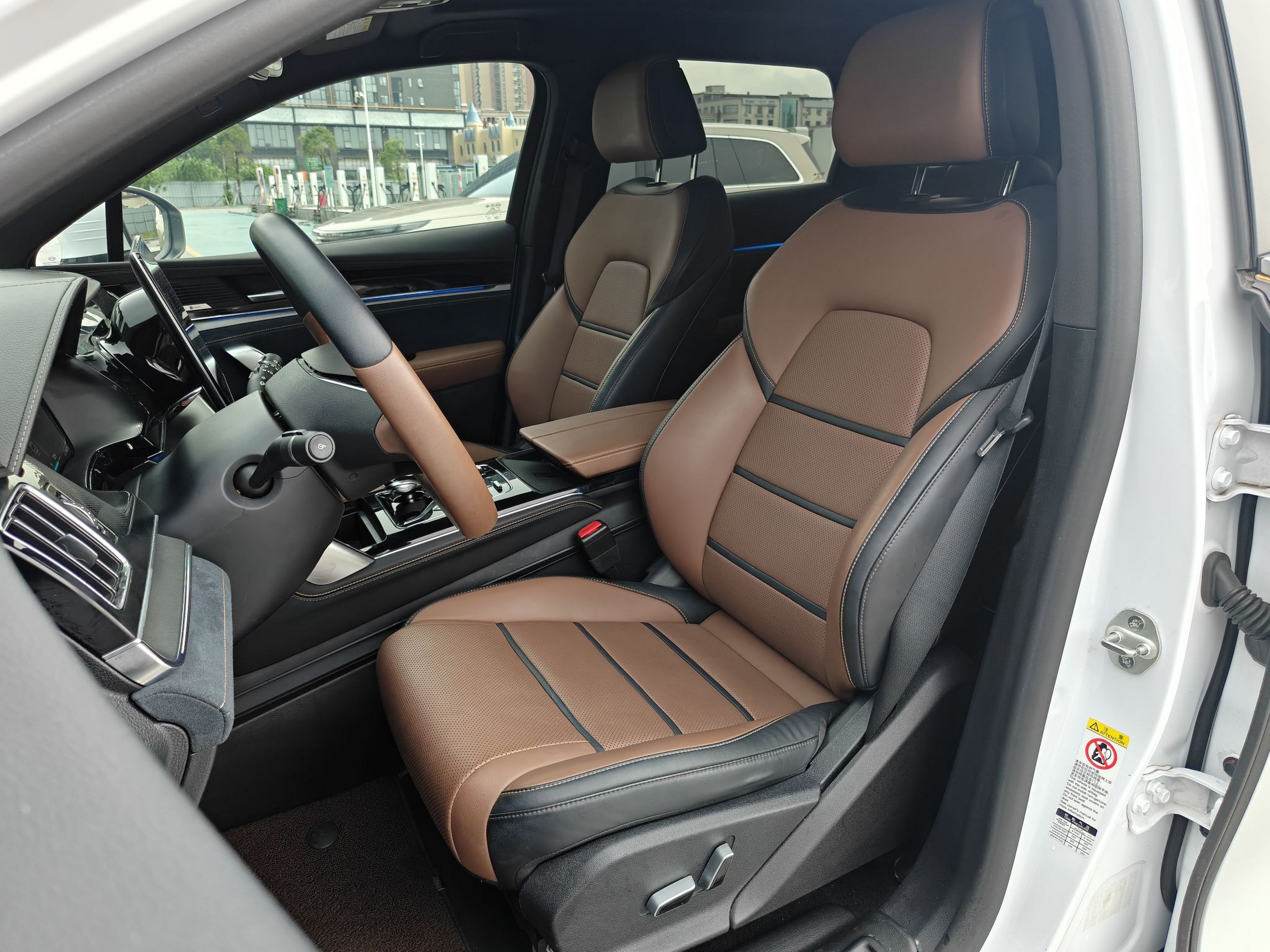 Avant de la voiture
