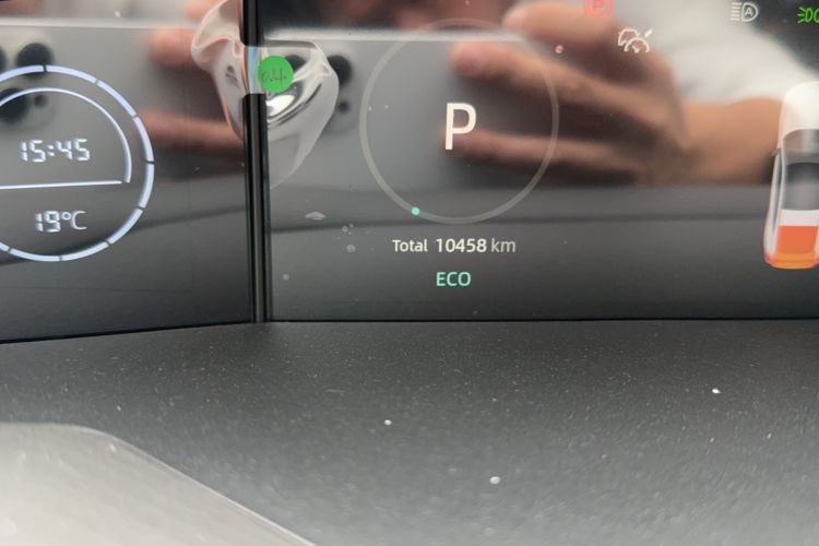 Used CHANGAN UNI-V 2024 1.5T Prestige Sport Edition Odometer Close Up