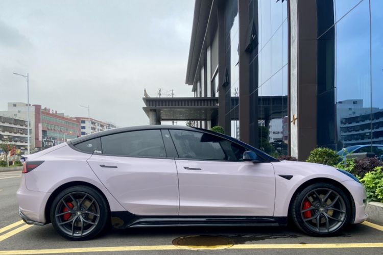 Used Tesla Model 3 2021 Performance High-Performance All-Wheel-Drive Version 3D6 Exterior 3