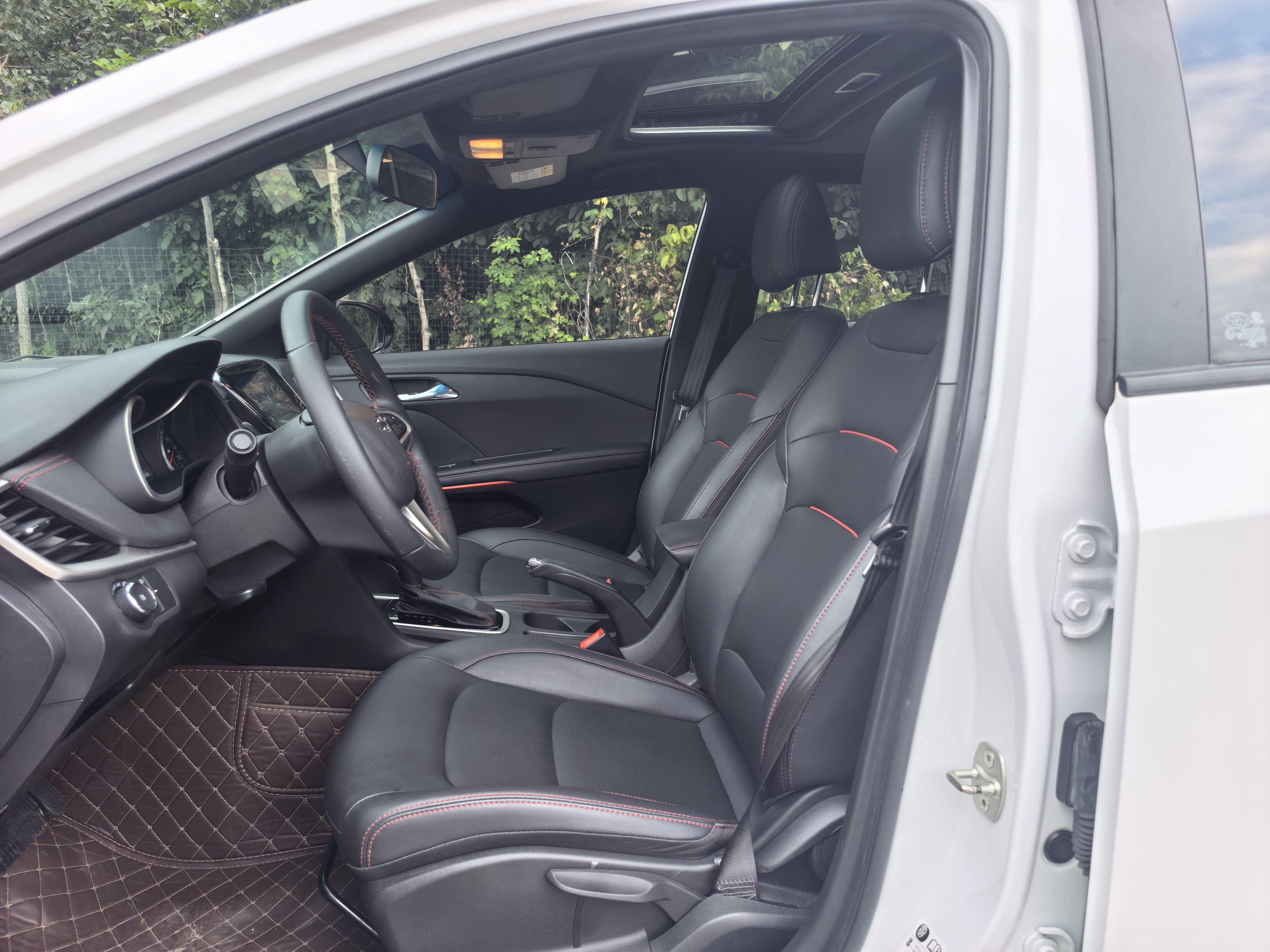 Avant de la voiture