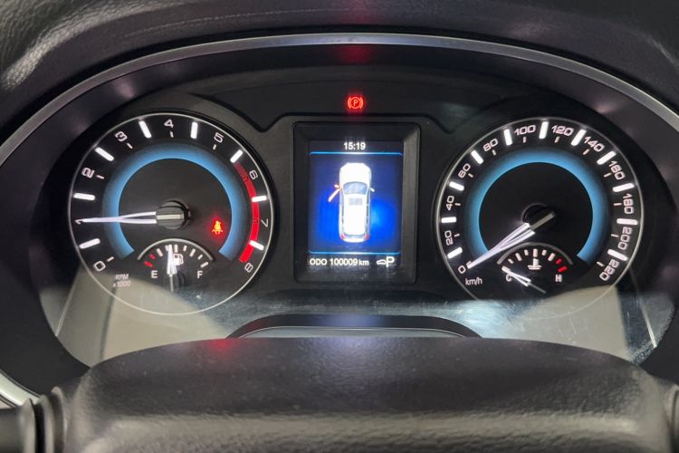 Used Haval H2 2017 Blue Label 1.5T Automatic Two-Wheel Drive Prestige Model Odometer Close Up