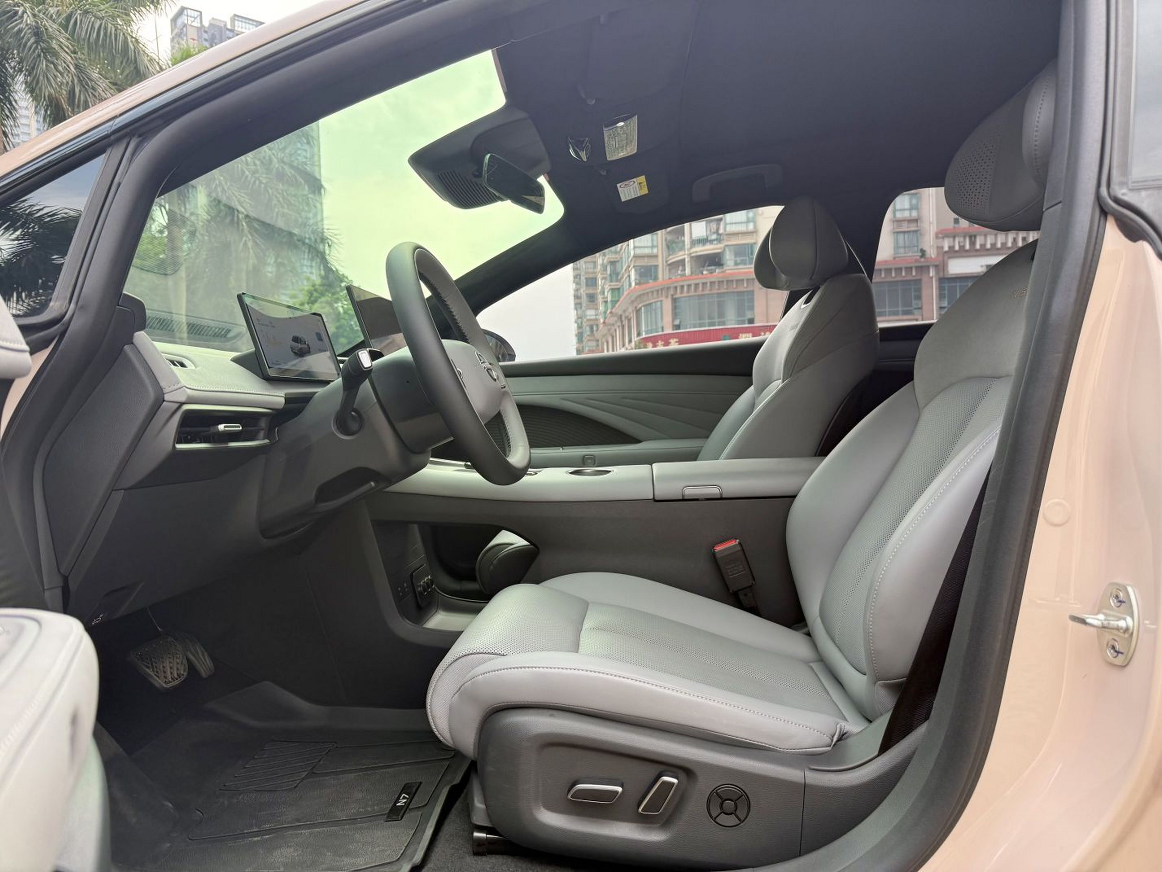 Avant de la voiture