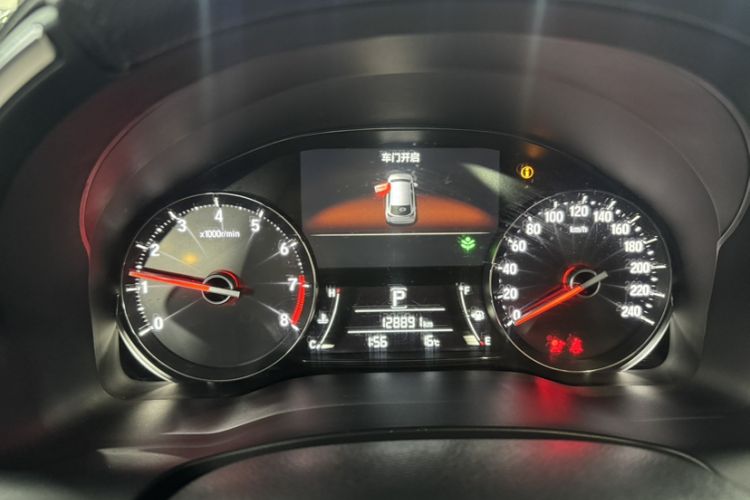 Used Honda Avancier 2017 370TURBO Four-Wheel Drive Prestige Edition Odometer Close Up