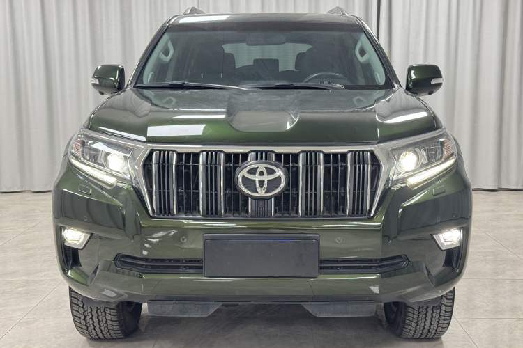 Used Toyota Prado 2018 3.5L Automatic TX-L with Rear-Mounted Spare Tire Exterior 1