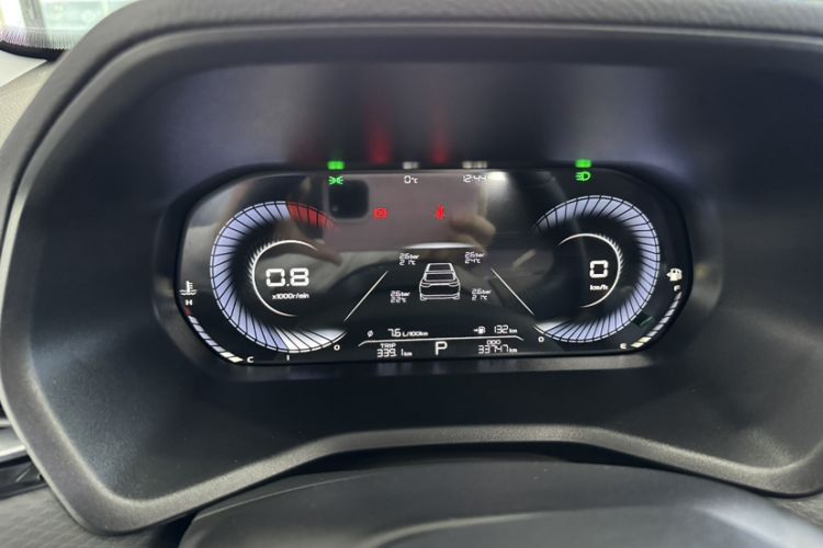 Used Geely Auto Emgrand 2023 4th Generation Champion Edition 1.5L CVT Prestige Model Odometer Close Up