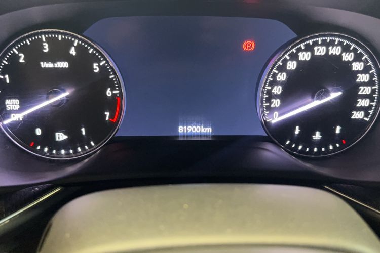 Used Buick Envision 2020 Encore S 652T Four-Wheel Drive Luxury Model Odometer Close Up