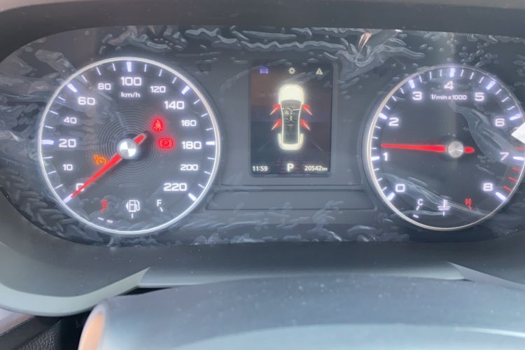 Used MG 5 2023 180 DVVT CVT Fashion Edition Odometer Close Up