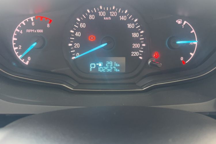 Used Ford Escort 2015 1.5L Automatic Comfort Edition Odometer Close Up