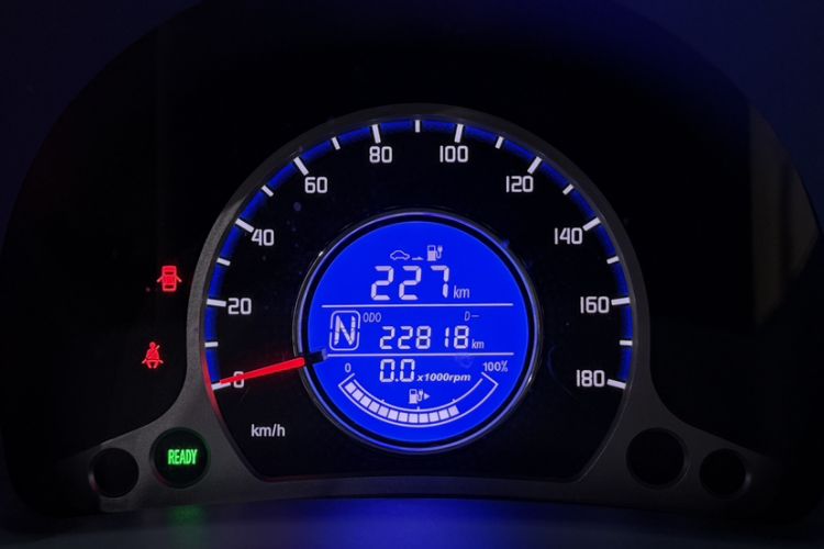 Used CHANGAN OSHAN Benni E-Star 2021 National Edition Colorful Version Lithium Iron Phosphate (31.18 kWh) Odometer Close Up