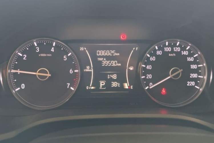 Used Honda Crider 2019 180 Turbo CVT Comfort Edition China V Odometer Close Up