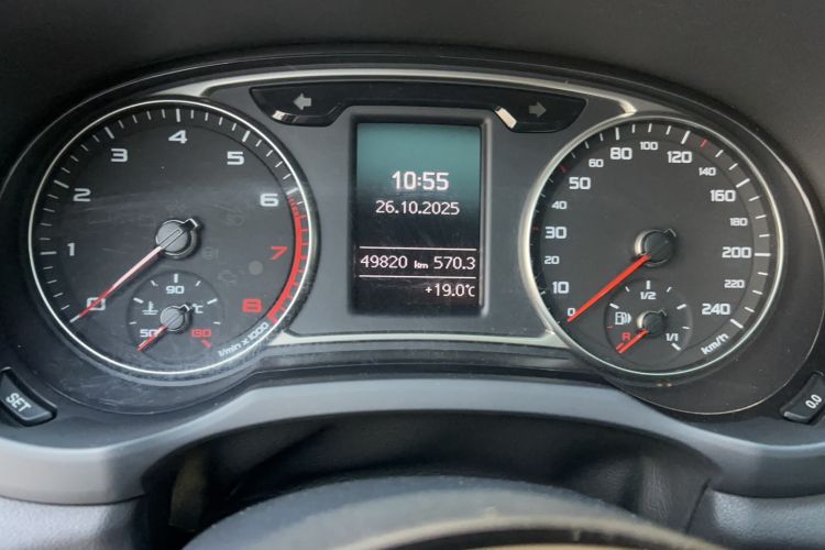 Used Audi A1 2016 30 TFSI Sportback S Line Sports Edition Odometer Close Up