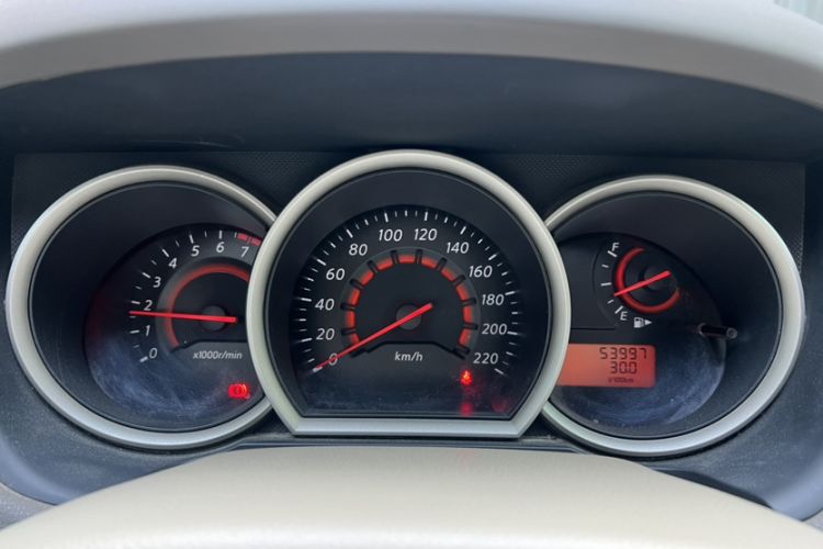 Used Nissan Sylphy 2018 Classic 1.6XE+ Manual Leading Edition Odometer Close Up