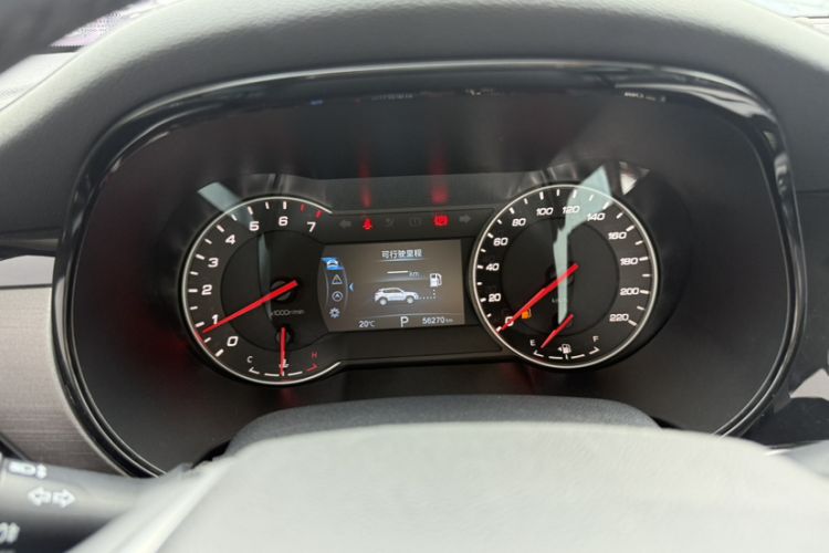 Used CHANGAN CS35PLUS 2019 1.4T DCT Chuanlian Blue Whale Edition Odometer Close Up