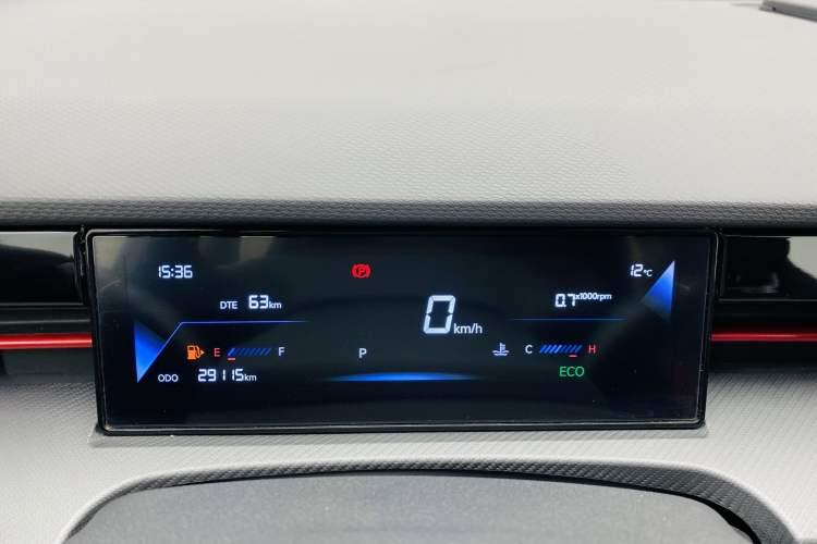 Used JETOUR Dashing 2024 1.6T DCT King Odometer Close Up