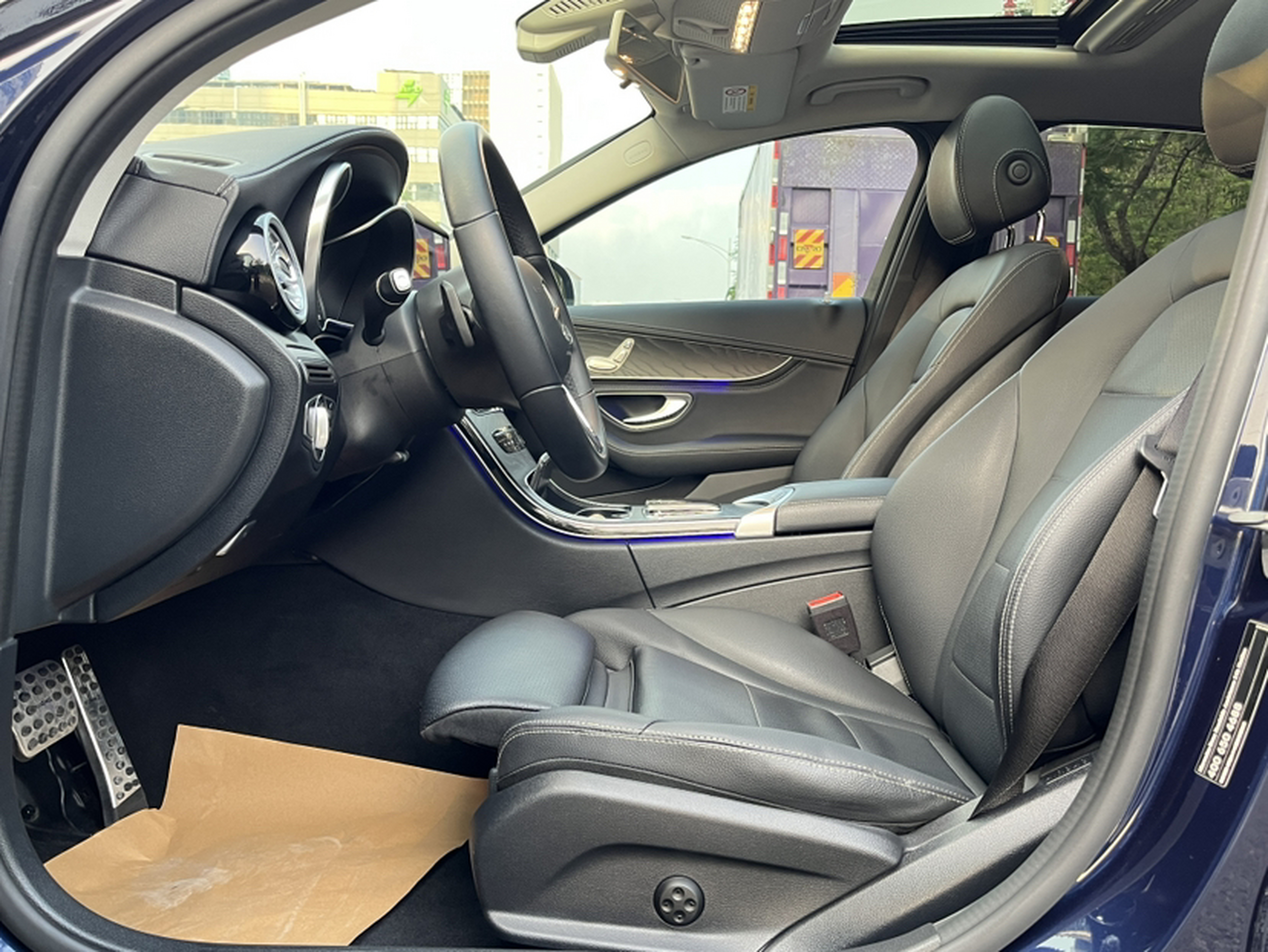 Avant de la voiture