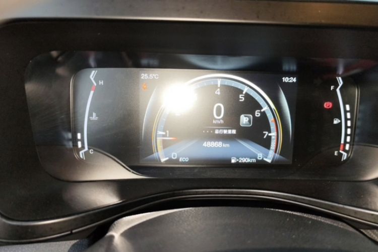 Used GAC Trumpchi GS3 2021 POWER 270T Automatic Luxury Edition Odometer Close Up