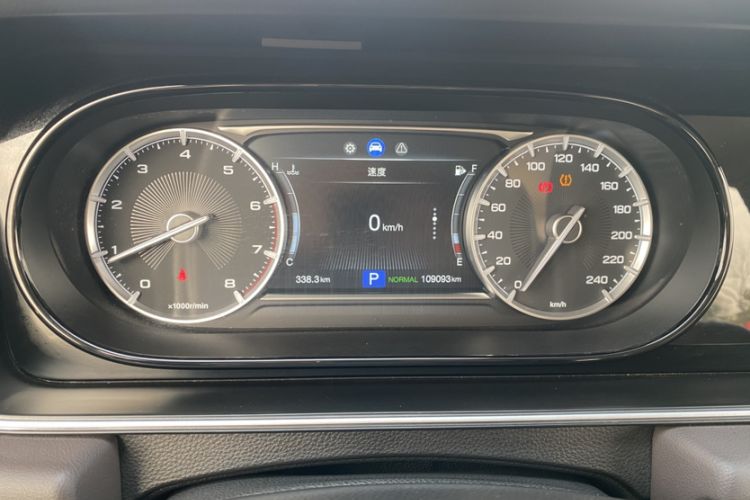 Used GAC Trumpchi M6 2019 270T DCT Luxury Edition (7-seater) China VI Odometer Close Up