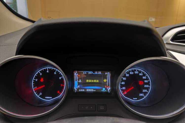 Used BYD Yuan 2016 1.5L Automatic Haoya Model Odometer Close Up