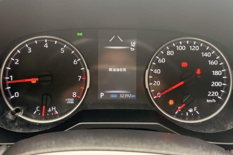 Used Toyota RAV4 2023 2.0L CVT Two-Wheel Drive Urban Edition Odometer Close Up