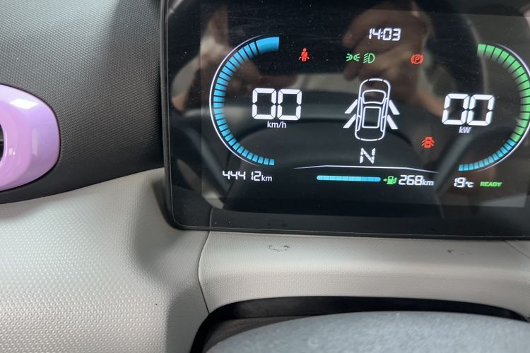 Used Leapmotor T03 2022 Pearl Edition Odometer Close Up