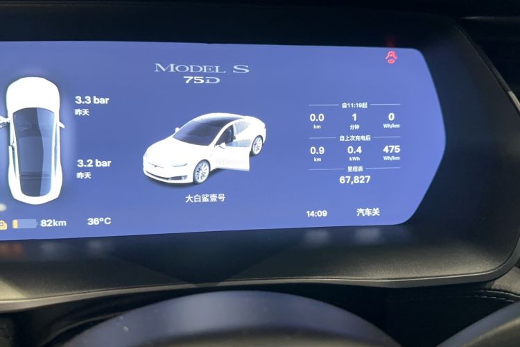 Used Tesla Model S 2017 S 75D Standard Range Edition