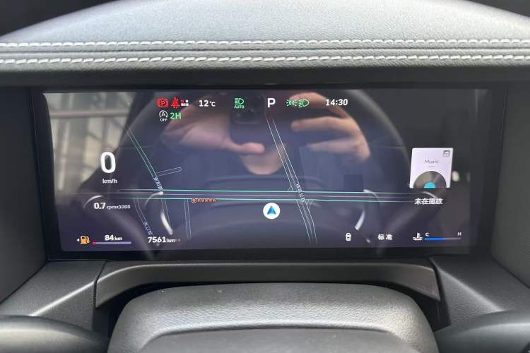 Used Tank 300 2025 2.0T Conqueror Odometer Close Up