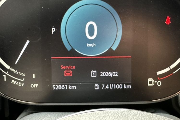 Used MINI 2022 2.0T COOPER S Classic Edition Odometer Close Up