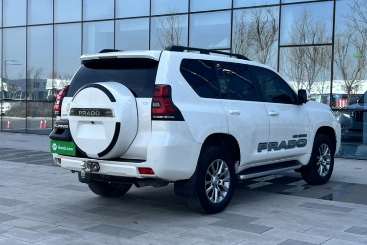 Used Toyota Prado 2018 3.5L Automatic TX-L with Rear-Mounted Spare Tire
