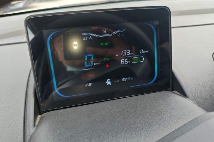 Used CHANGAN NEVO Lumin 2024 205km Launch Edition Odometer Close Up