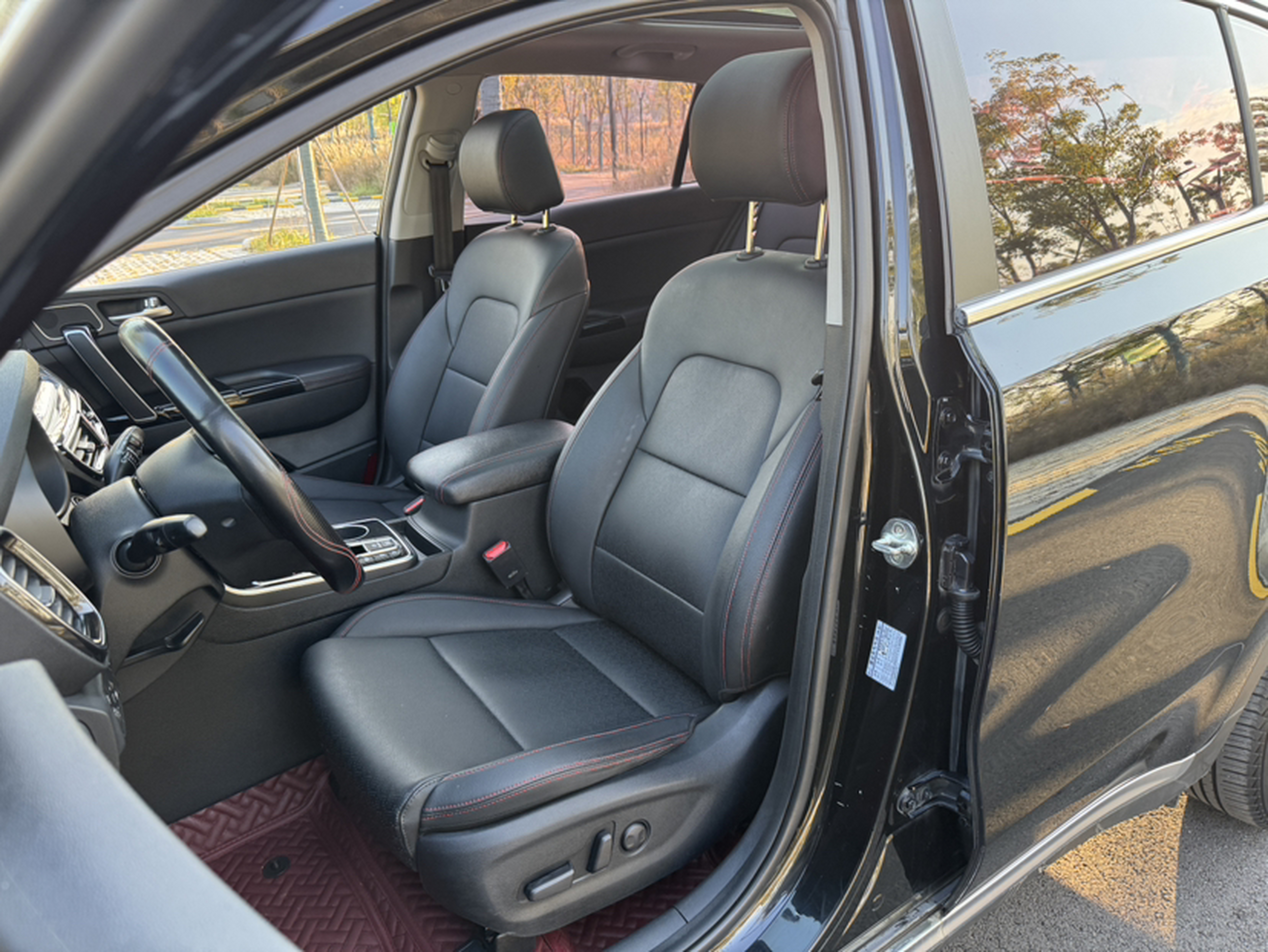 Avant de la voiture